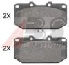 A.B.S. 36718 OE Brake Pad Set, disc brake